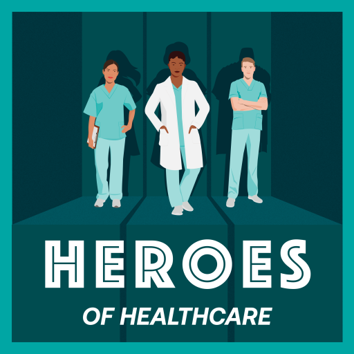 Logo for the Heroes of Healthcare Podcast
