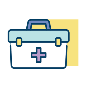 Icon of a medical bag