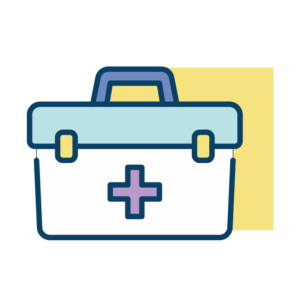 Icon of medical bag