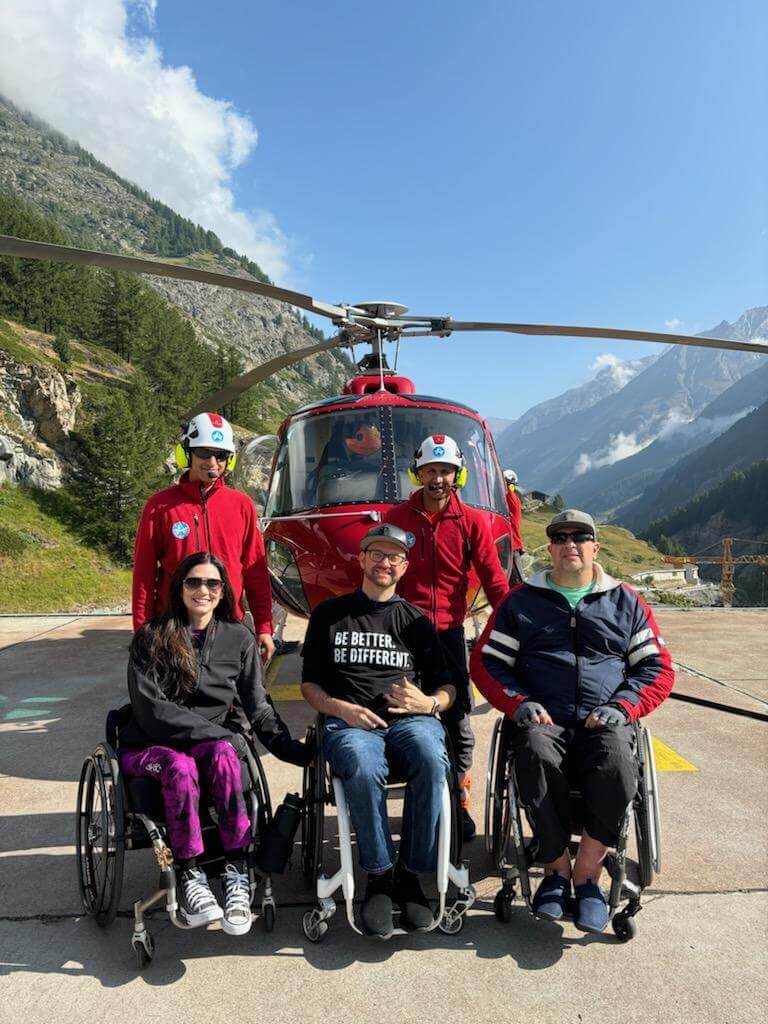 Accessible Alpine Adventure Tours travelers